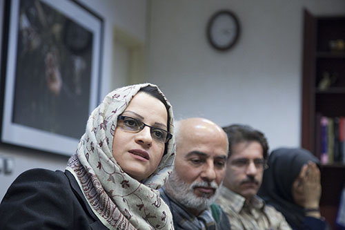 جلسه دبیران فجر با مدیرکل هنرهای تجسمی