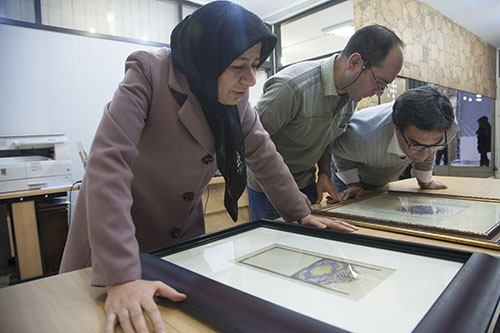 انتخاب نهایی آثار نگارگری