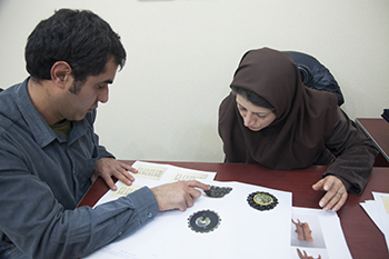 انتخاب اولیه آثار رشته سرامیک هنری