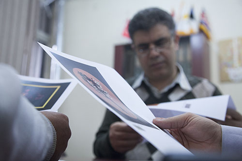 انتخاب اولیه آثار رشته نگارگری